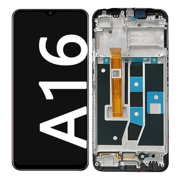 Replacement LCD Display Touch Screen With Frame For OPPO A16 A16s CPH2269 CPH2271