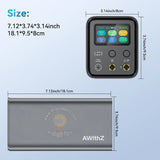 AWithZ UF20B Spot Welder Super Farad Capacitor Spot Machine 18650 Lithium Battery Pack Welding Tool