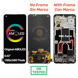 Replacement AMOLED Display Touch Screen With Frame for OPPO Realme GT Master RMX3363 RMX3360