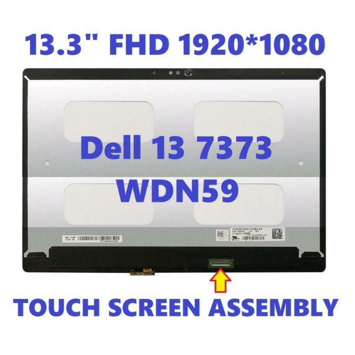 FHD LCD Touchscreen Digitizer Display Assembly For Dell Inspiron 13 P83G (7373) – 13.3" 1920x1080