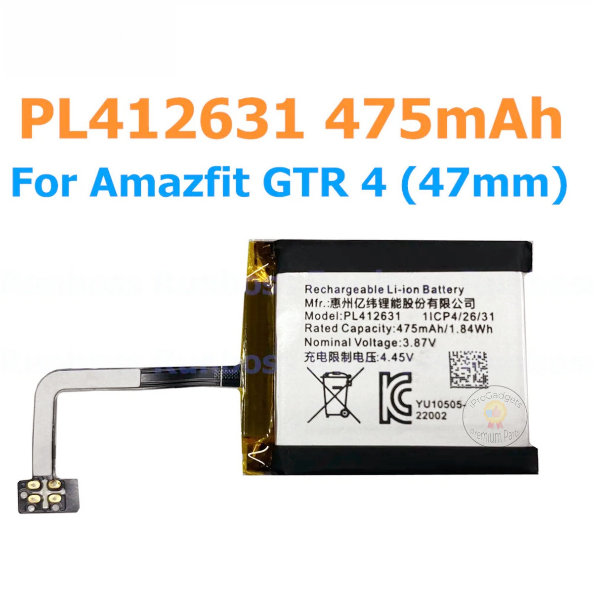 Subzero TTF04AM Watch Battery main image 1