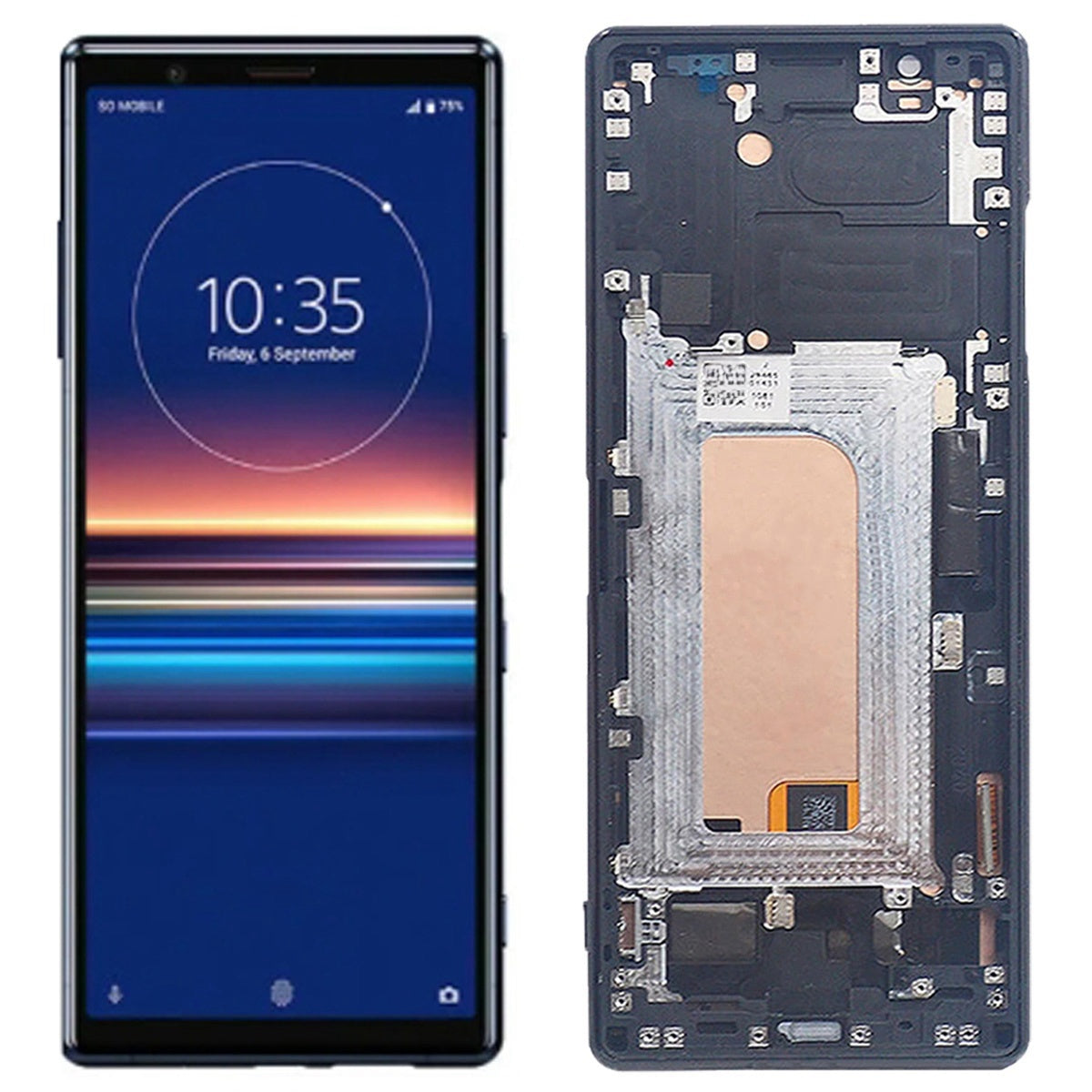 Replacement AMOLED Display Touch Screen With Frame For Sony