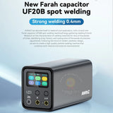 AWithZ UF20B Spot Welder Super Farad Capacitor Spot Machine 18650 Lithium Battery Pack Welding Tool