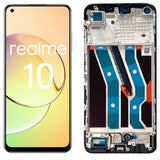 Replacement AMOLED Display Touch Screen With Frame for OPPO Realme10 4G RMX3630