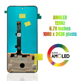 Replacement New Display for itel S25 S685LN AMOLED Touch Screen Digitizer Assembly