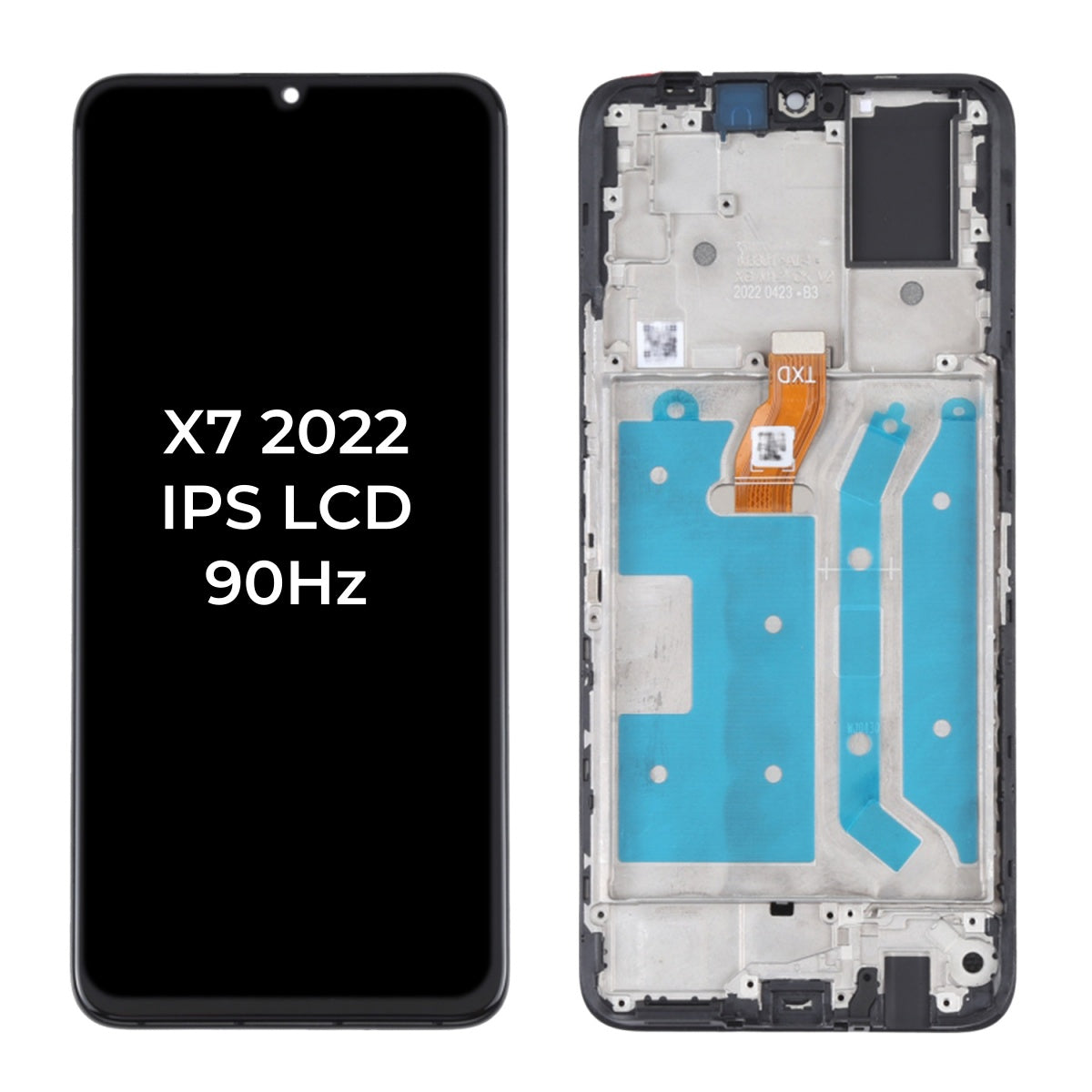 DISPLAY LCD + FRAME PER HONOR X7 CMA-LX1 LX2 LX3