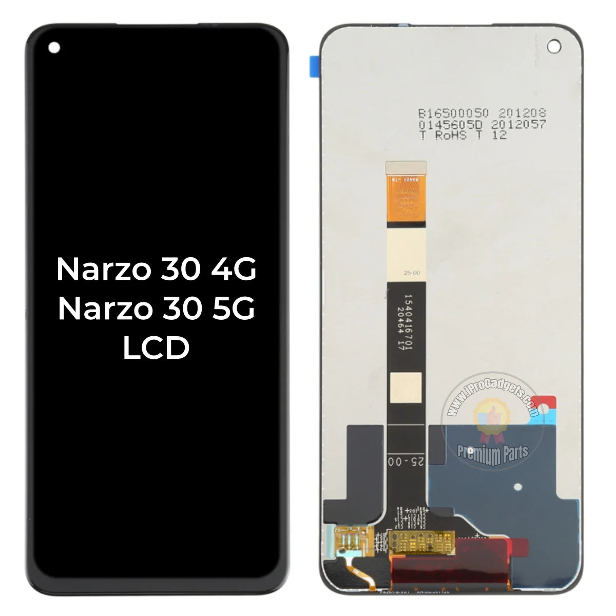 Replacement LCD Display Touch Screen for Realme Narzo 30 4G