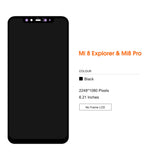 Replacement AMOLED LCD Display Touch Screen for Xiaomi Mi 8 Pro M1807E8A Mi 8 Explorer