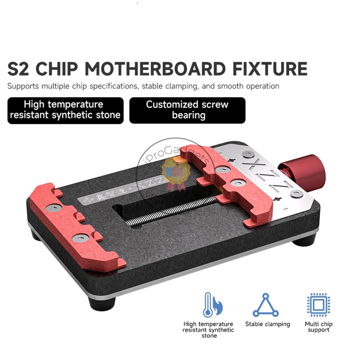 XZZ S2 Chip PCB Fixture for Mobile Phone Motherboard Glue Removal