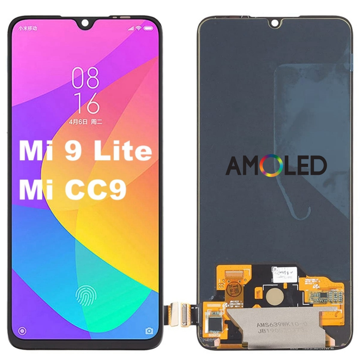 Replacement AMOLED Display Touch Screen For Xiaomi Mi 9 lite