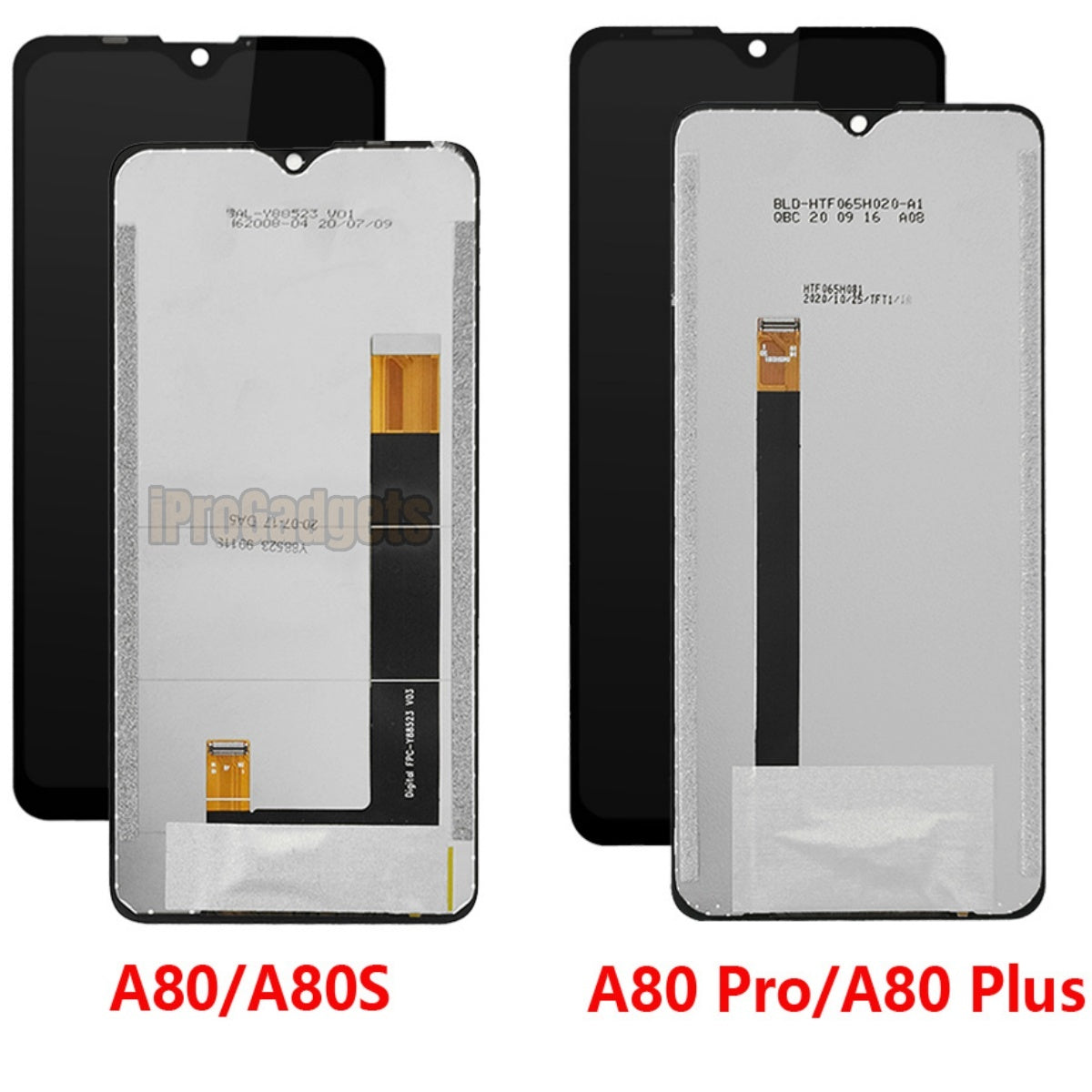 Écran LCD Tactile Complet Pour Blackview A70, A80S, A80 Pro, A80 Plus - Neuf - Pièce De Rechange