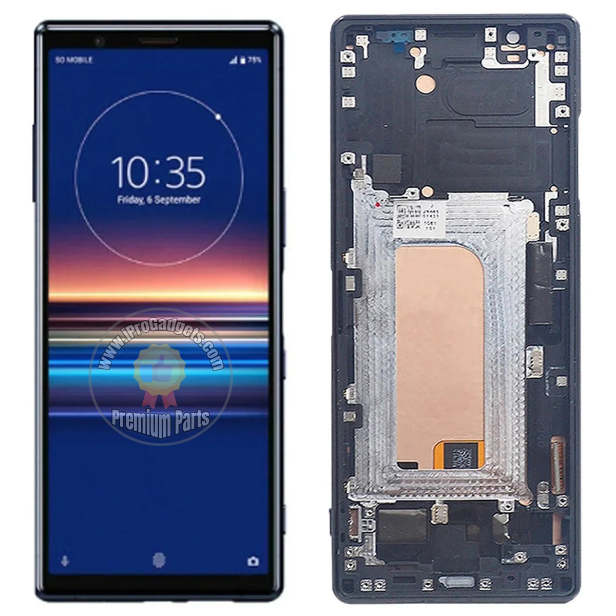 Replacement AMOLED Display Touch Screen With Frame For Sony Xperia
