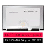 Replacement New Display for Lenovo ThinkPad X13 X390 X395 L13 Gen 1 13.3 INCH HD LCD Screen LED Panel Matrix