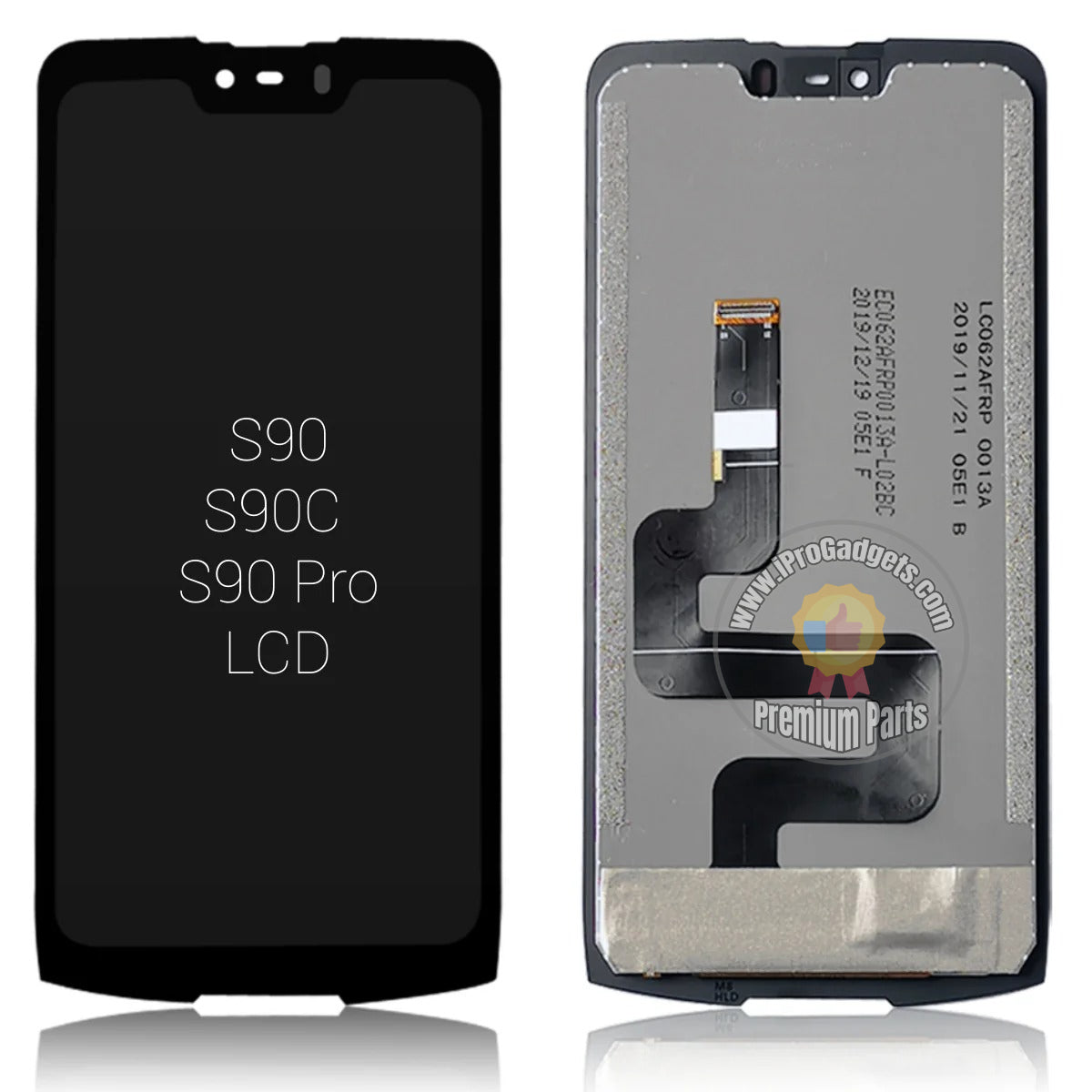 X-Dision 2 Pezzi Vetro Temperato Per Doogee S90 - Protezione Schermo 0,26mm, 9H, Anti Graffio, HD - Con Kit Di Installazione
