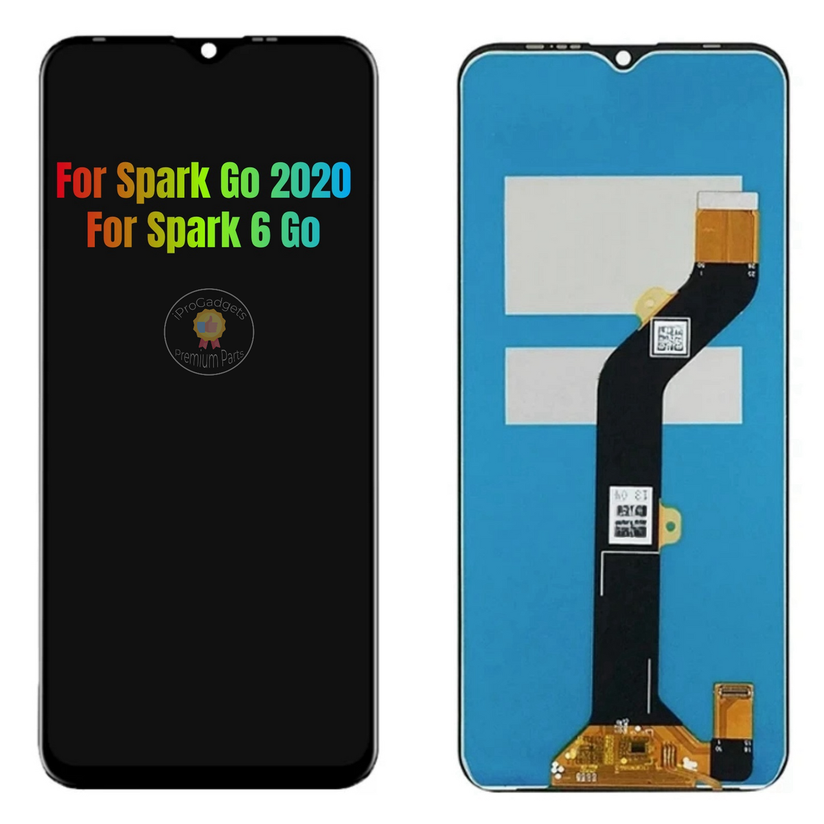 Replacement LCD Display Touch Screen Assembly For Tecno Spark 6 GO