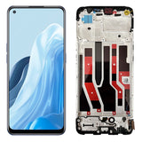 Replacement AMOLED Display Touch Screen With Frame For OPPO Reno 7 4G CPH2363
