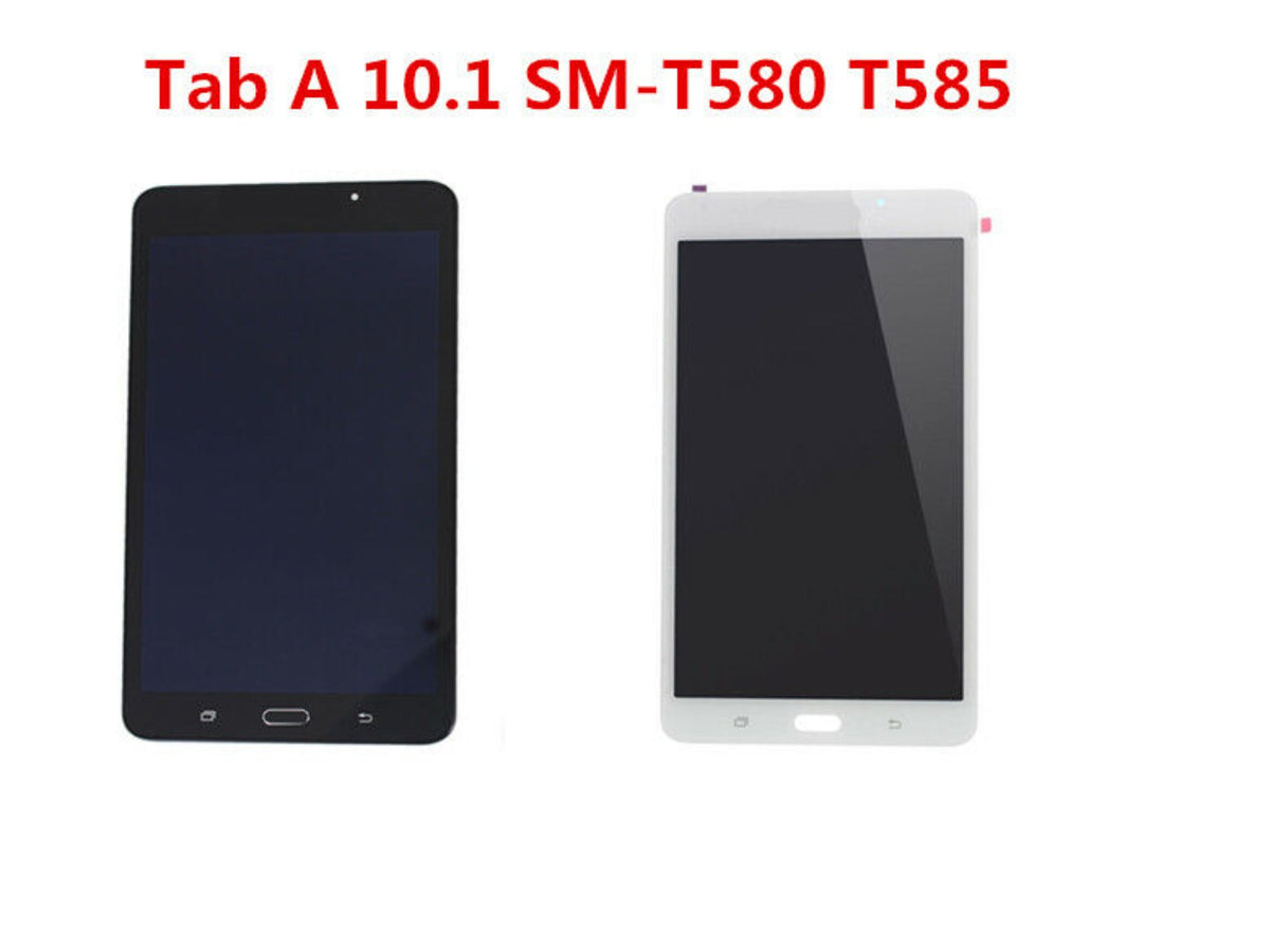 Sostituzione Touch Screen Per Samsung Tab A 10.1" SM-T580/T585: Vetro Digitalizzatore Plug And Play, Alta Trasparenza