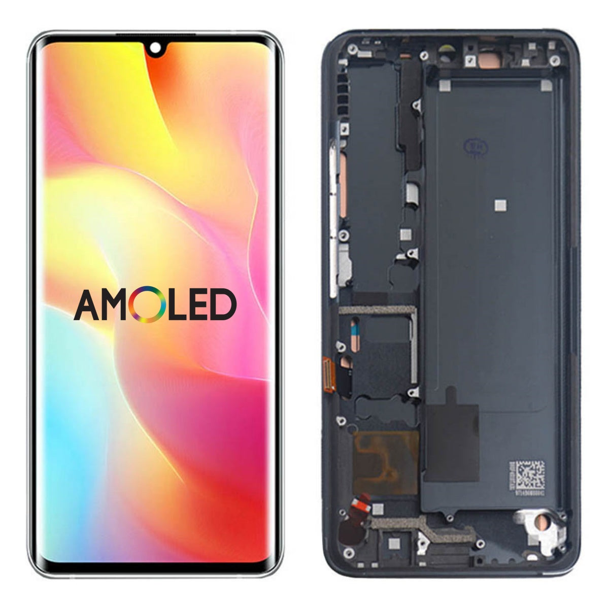 Replacement for Xiaomi Mi Note 10 /Note 10 Lite /Note 10 Pro AMOLED LCD  Display Touch Screen With Frame Assembly