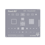 Qianli BGA Reballing Stencil for iPhone 13 12 11 Pro Max XS XR X 8 7 6S 6 IC Chip CPU Tin Planting Soldering Template Solder Net