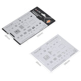 Qianli BGA Reballing Stencil for iPhone 13 12 11 Pro Max XS XR X 8 7 6S 6 IC Chip CPU Tin Planting Soldering Template Solder Net