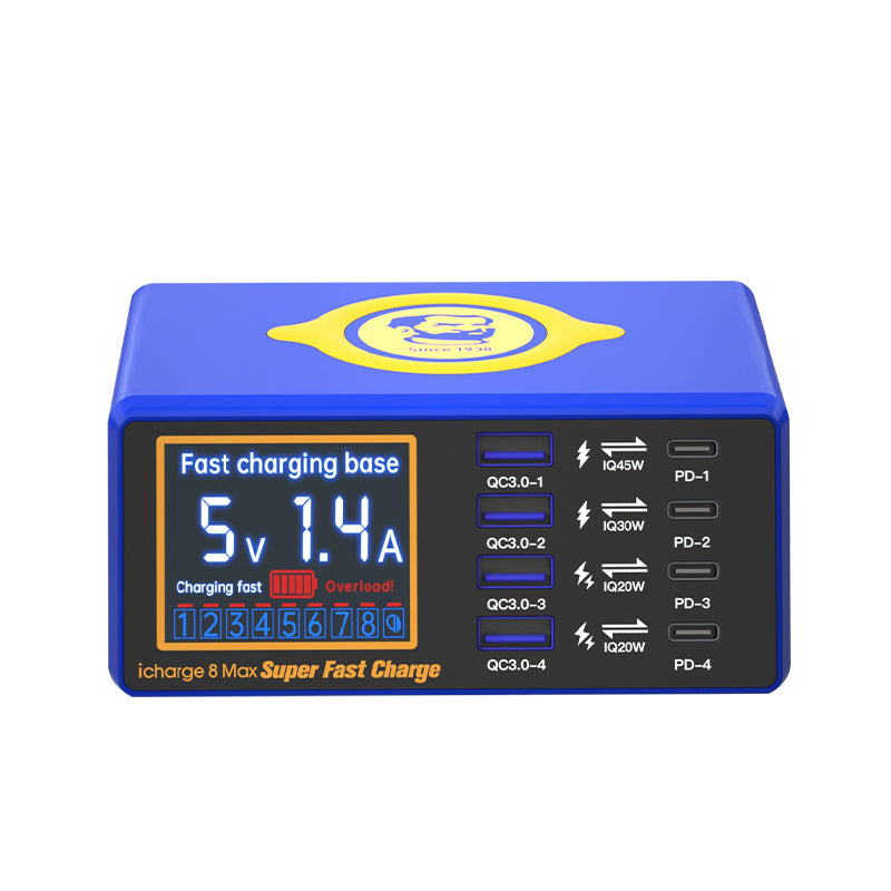 MECHANIC ICharge 8Max Ports USB Wireless Charger Station