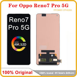 Replacement for OPPO Reno7 Pro CPH2293 PFDM00 AMOLED LCD Display Touch Screen Assembly Support Fingerprint