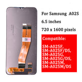 Ersatz für Samsung Galaxy A02s A025 A025F LCD-Display und Touchscreen mit Rahmen