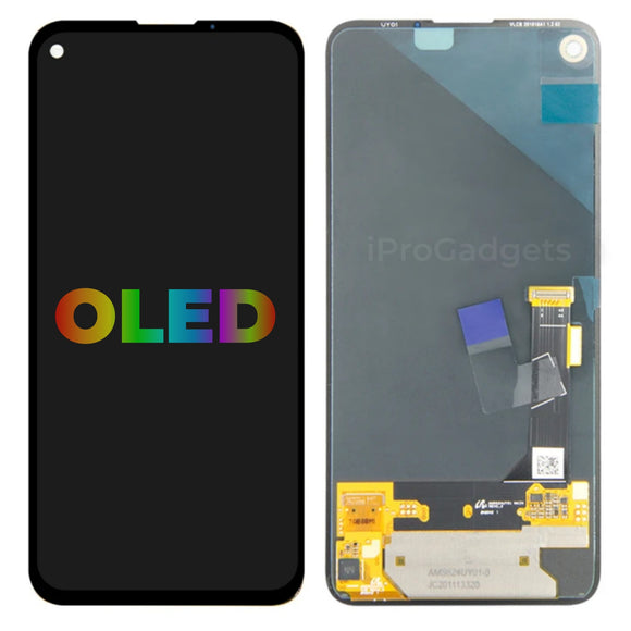 Replacement New Display for Google Pixel 4A 5G G025H G6QU3 G025E G025L G025I OLED Touch Screen Digitizer Assembly