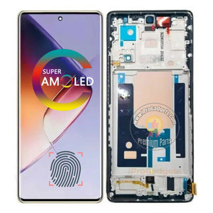 Replacement New Display for Infinix Note 40 Pro 5G X6851 AMOLED Touch Screen With Frame Assembly Black