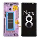 Reemplazo para Samsung Galaxy Note 8 N950F SM-N950A N950U AMOLED pantalla táctil montaje con marco