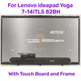 Replacement 14 inch LCD Display Touch Screen Assembly for Lenovo Yoga 7-14ACN6 7-14ITL5 Yoga 7-14ITL5 5D10S39740 5D10S39670
