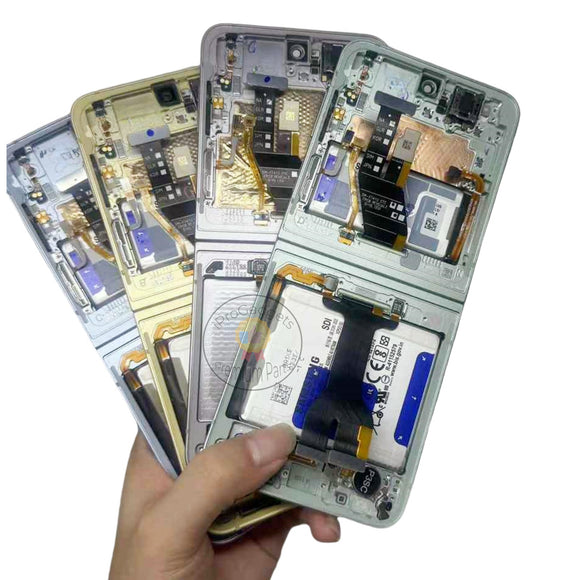 Replacement Inner Main Display For Samsung Galaxy Z Flip6 F741B LCD Touch Screen With Frame Assembly