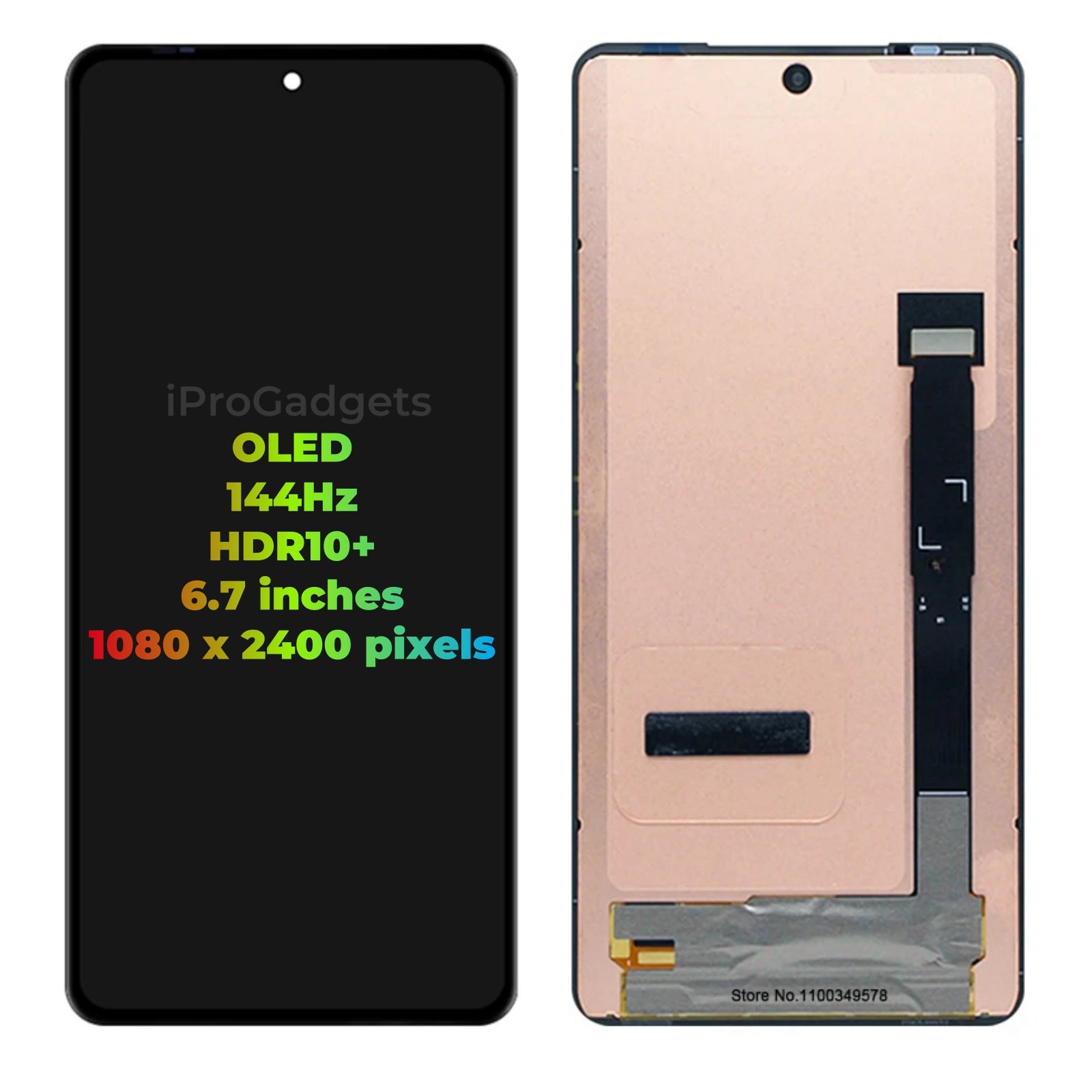 Replacement New Display For Motorola Edge 20 XT2143-1 OLED Touch