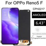 Replacement AMOLED LCD Display Touch Screen for OPPO Reno5 F CPH2217 Reno 5F