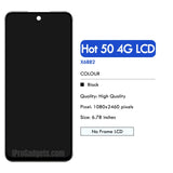 Replacement New Display for Infinix HOT 50 4G X6882 X6882B LCD Touch Screen Digitizer Assembly