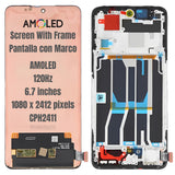 Replacement AMOLED Display Touch Screen With Frame For OnePlus 10R CPH2411