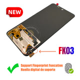iParts Replacement New Display FK03 for OPPO/Realme/Reno/OnePlus 6.67 inches AMOLED 120Hz Touch Screen Assembly OEM