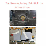 Reemplazo de pantalla táctil AMOLED para Samsung Galaxy Tab S9 Ultra SM-X910 SM-X916B SM-X918U