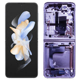 Replacement AMOLED Display Touch Screen With Frame For Samsung Galaxy Z Flip4 F721B  SM-F721B