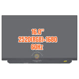 Replacement New Display for Huawei MateBook 16 R7 5800H 16.0 inch IPS Laptop LCD Screen Panel 2520*1680