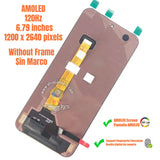 Replacement New Display for Honor Magic8 Lite 5G MTN-NX1M 120Hz AMOLED Touch Screen with Frame Assembly
