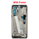 Replacement AMOLED LCD Display Touch Screen With Frame For Motorola Moto Edge 20 XT2143-1