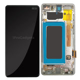 Ersatz-AMOLED-LCD-Display mit Touchscreen und Rahmen für Samsung Galaxy S10 Plus G975 SM-G9750 G975F 