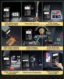 i2C P30S Mobile Phone Repair Platform Digital Power Supply Desoldering Iron Station Heat Gun Multifunctional Repair Tools