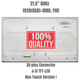 Replacement AIO LCD Screen for HP 200 G3 All in One 21.5 Inch Non-Touch Version