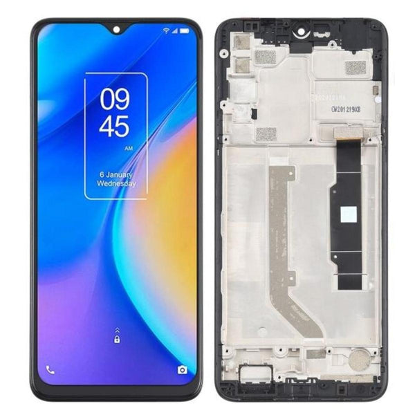 DISPLAY TCL 20SE T671H T671F T671O T671E SCHERMO LCD VETRO TOUCH SCREEN FRAME PARI A DISPLAY TCL 20SE T671H T671F T671O T671E SCHERMO LCD VETRO TOUCH SCREEN FRAME PARI A