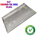 Replacement Display 18.5 Inch LCD Screen Panel M185B1-L02 M185B1-L07 M185B3-LA1 M185XW01 V. 0 LM185WH1-TLB1
