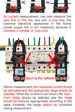 Aneng ST213 Digital Clamp Meter DC/AC Current 6000 Counts 400A Amp Multimeter Large Color Screen Voltage Tester Car Hz NCV Ohm