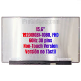 Replacement New Display 15.6 inch NV156FHM-N6F NV156FHM N6F LCD Screen Panel 60hz