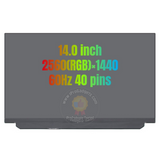 Replacement LCD Screen Display For LPM140M420 14.0 inch WQHD Glossy 500nit Panel